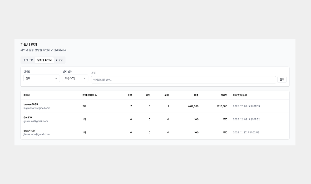 정산과 보상 지급 관리